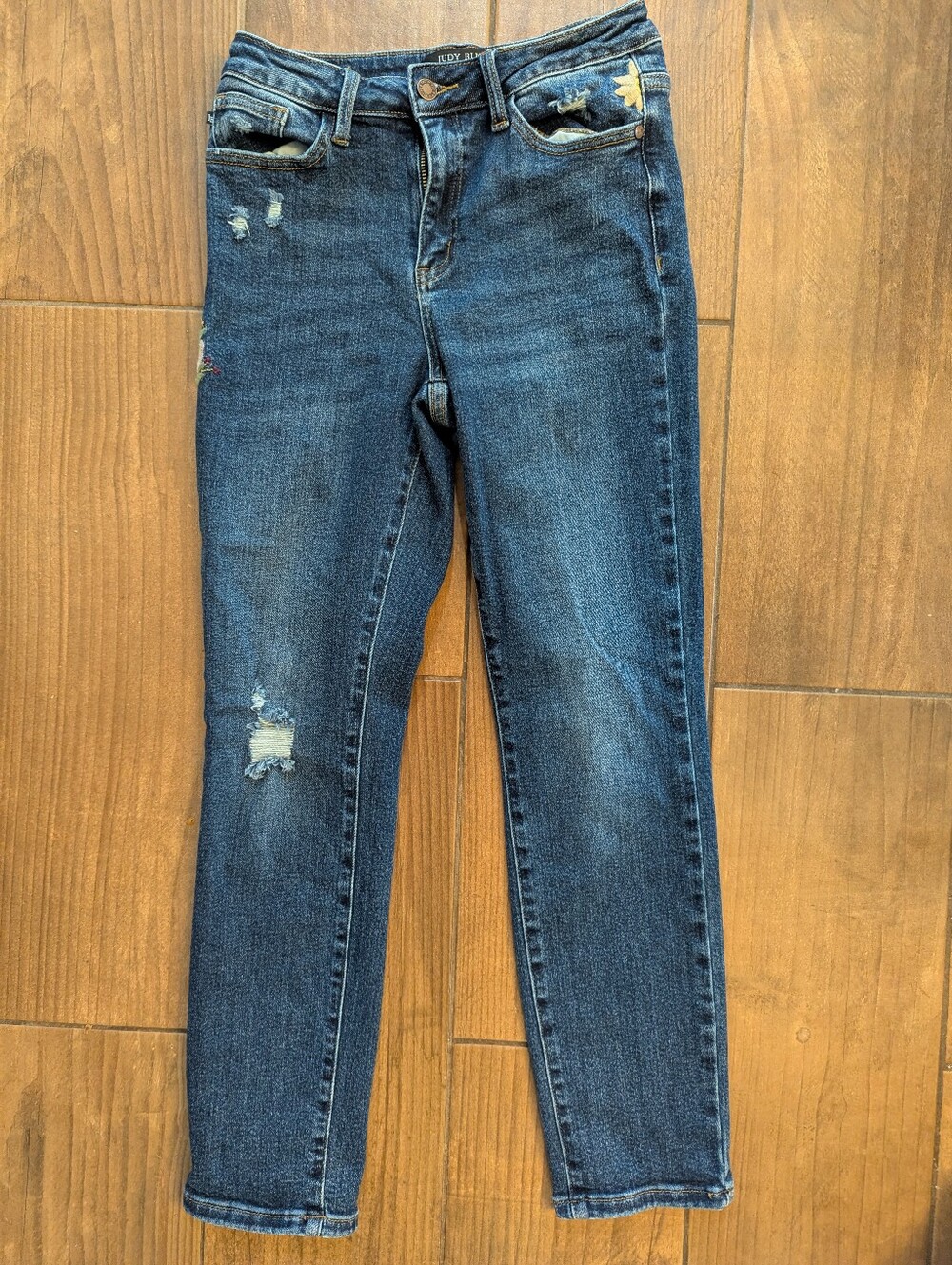 Judy Blue Embroidered Denim